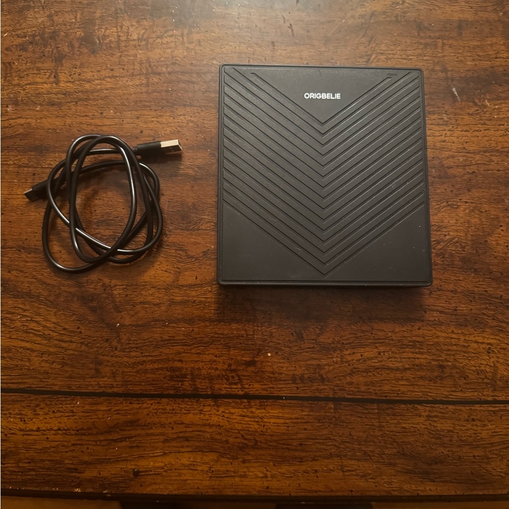 Black External CD/DVD Drive